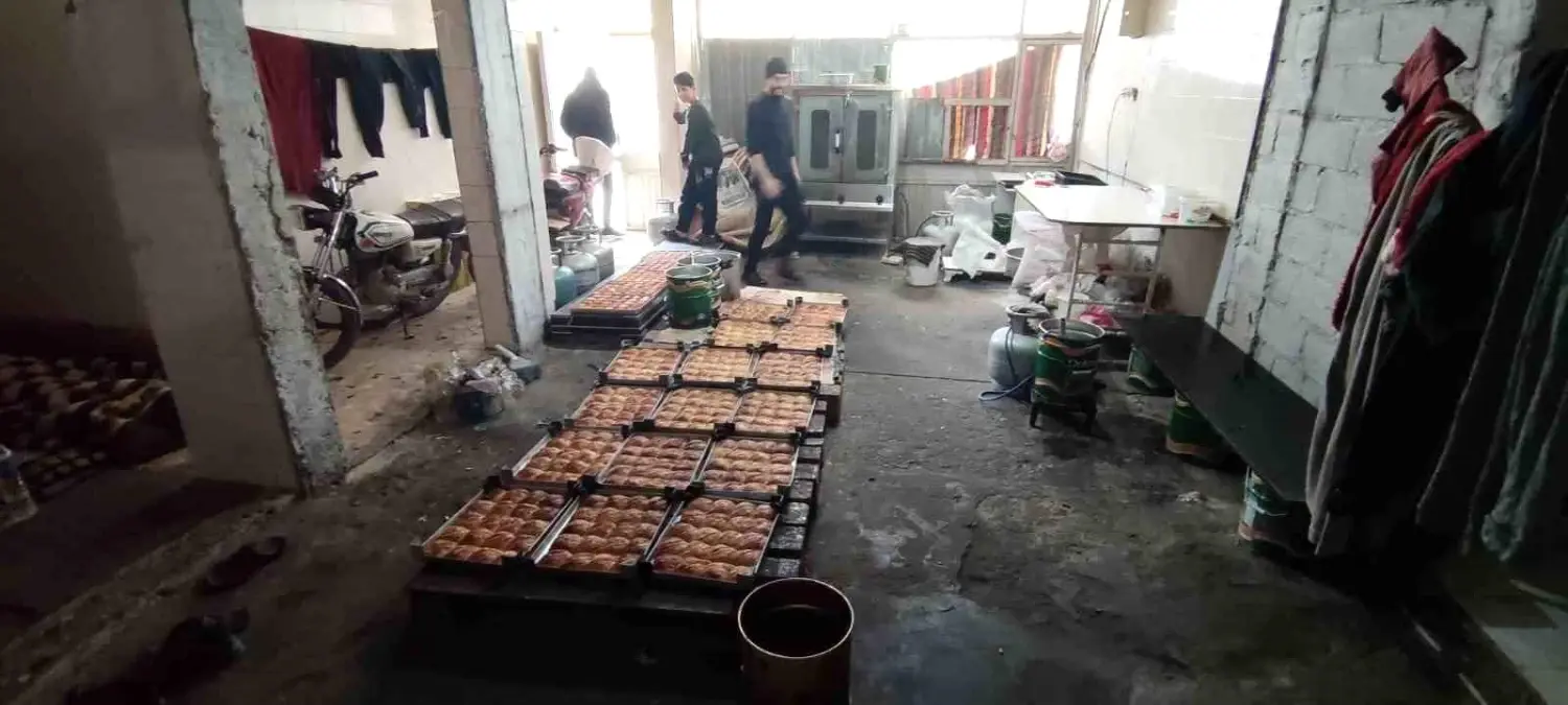 Şanlıurfa’da Hijyen Kurallarını İhlal Eden Ruhsatsız Tatlıcı Mühürlendi