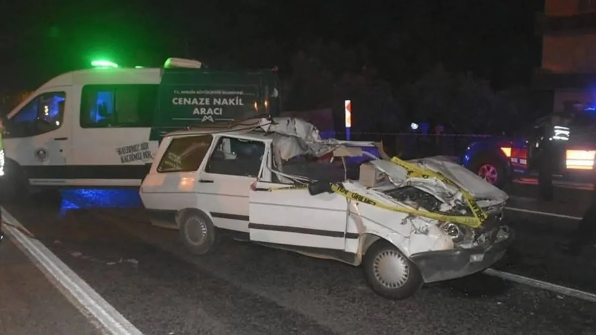 Bozyazı’da ölümlü trafik kazası: 1 kişi hayatını kaybetti